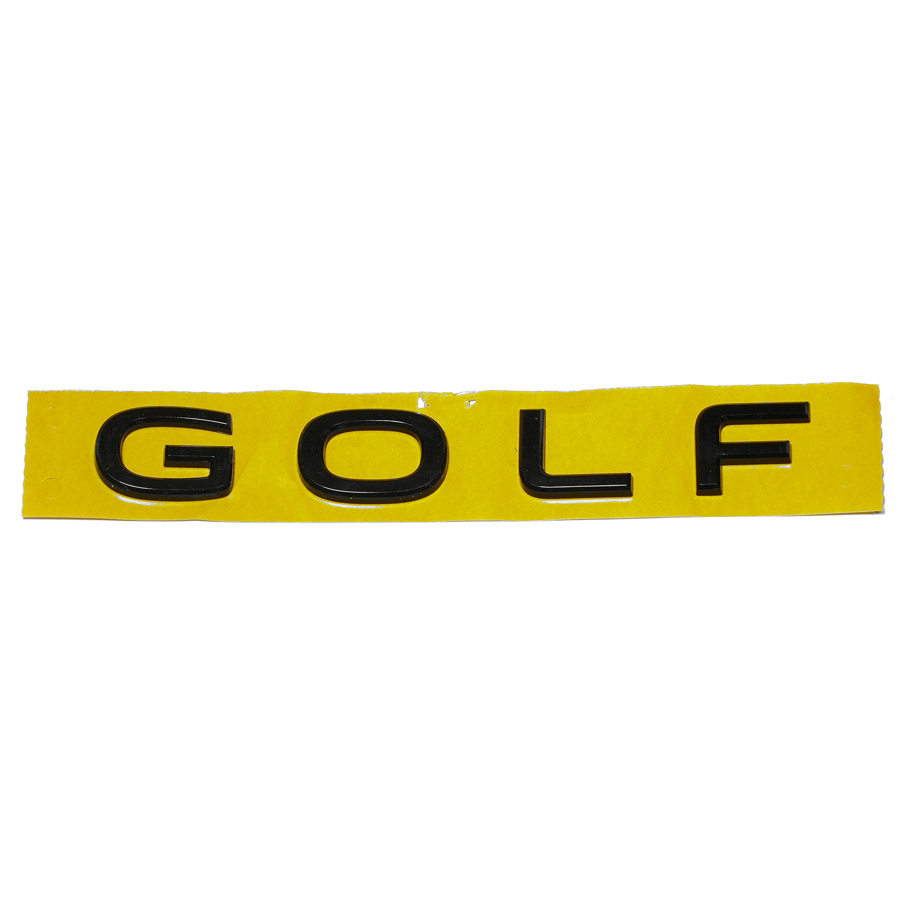 Volkswagen Golf (5H) embleem achterzijde (black-line)