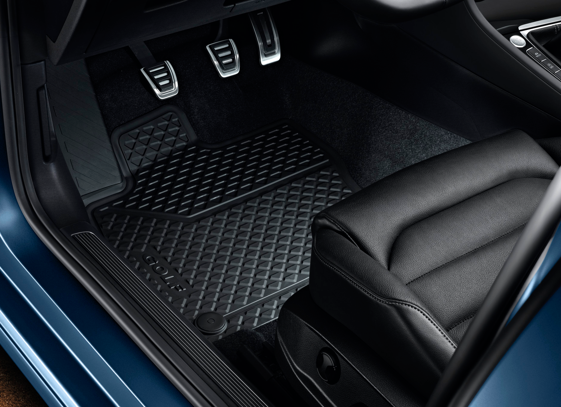 Volkswagen Golf 7 (5G) rubberen mattenset (voorzijde)