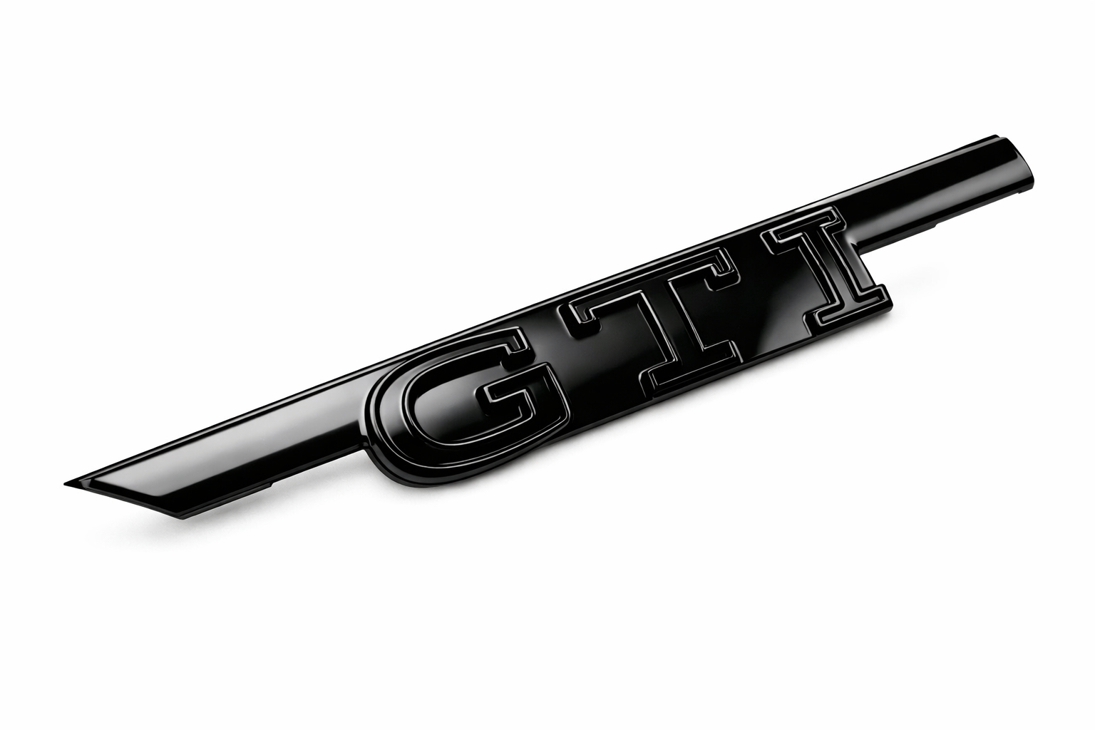 Volkswagen Golf 8 GTI embleem grille zwart