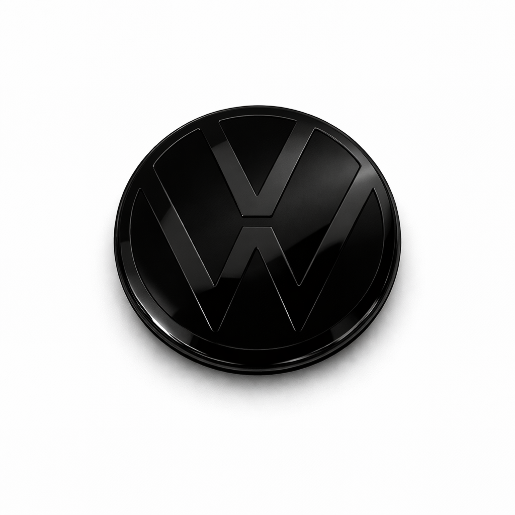 Volkswagen logo (voorzijde) zwart - div. modellen