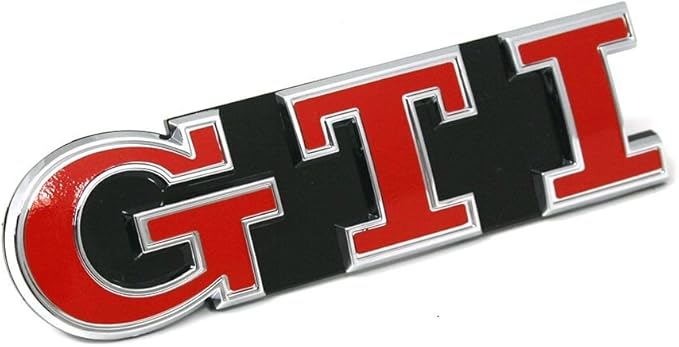 Volkswagen Polo (MK6) 'GTI' embleem voorzijde grille