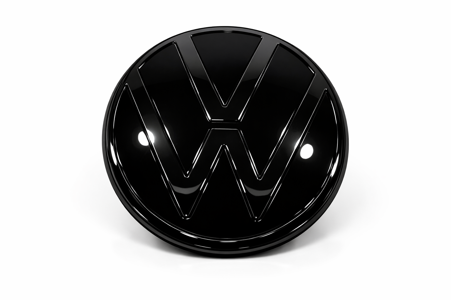 Volkswagen Up! logo achterzijde hoogglans zwart (2017 - 2024)