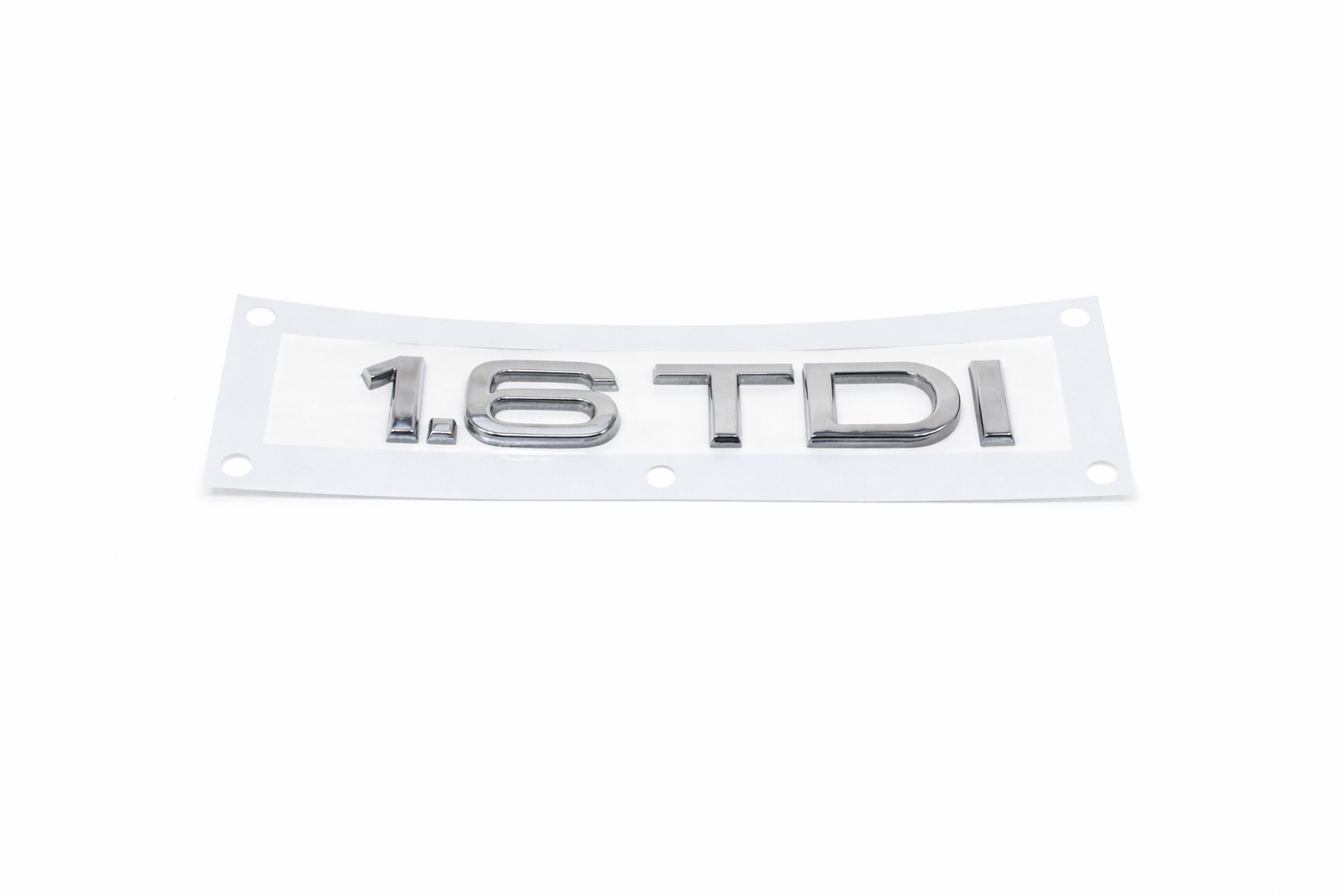 Audi A3 1.6 TDI embleem achterkant chroom