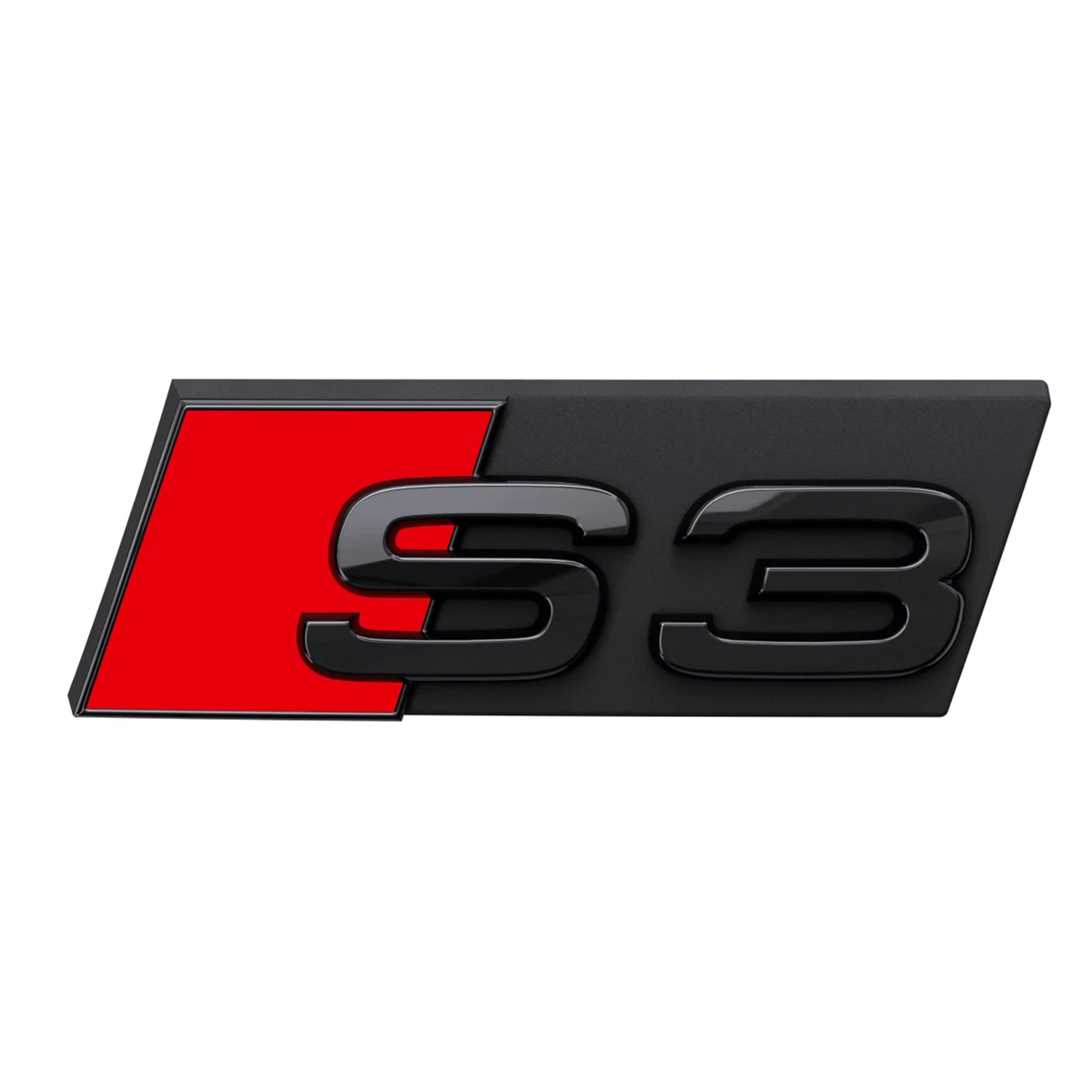 Audi A3/S3 (8Y)embleem voorzijde grille (blackedition)