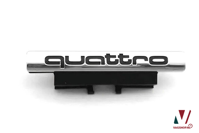 Audi A5 (8T) Quattro embleem voor de grill 