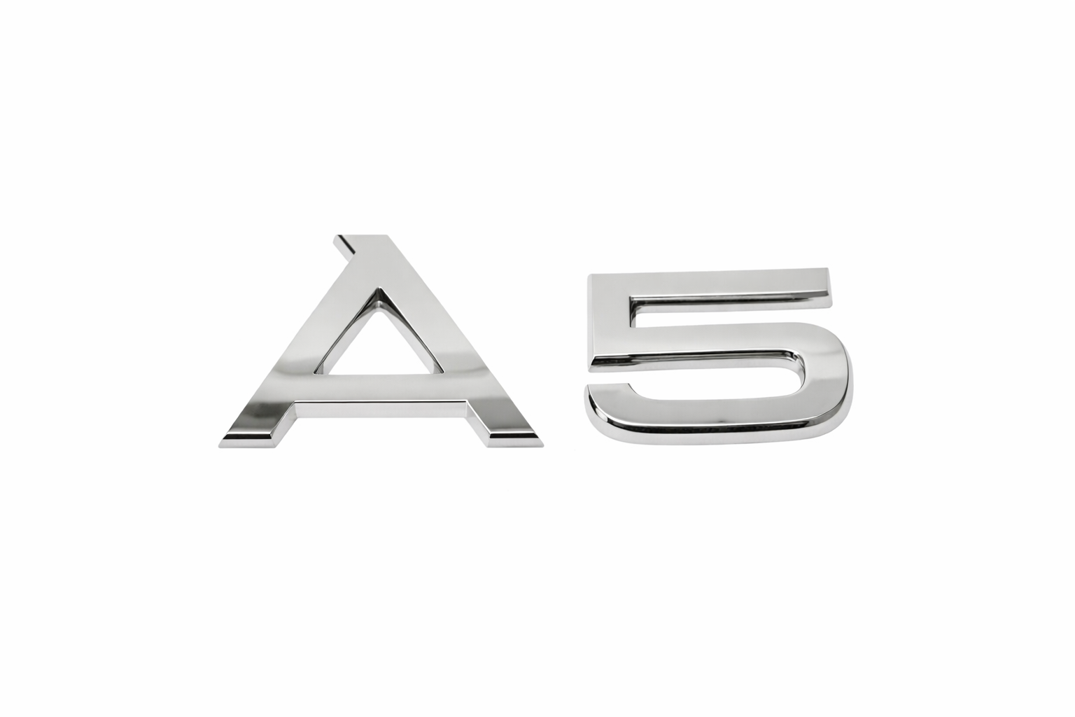 Audi A5 embleem achterzijde