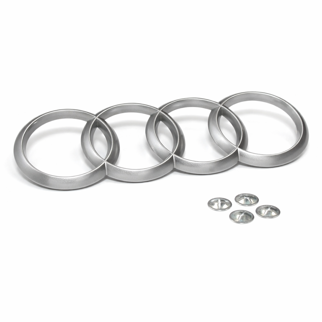 Audi logo klepdeksel inclusief bevestiging