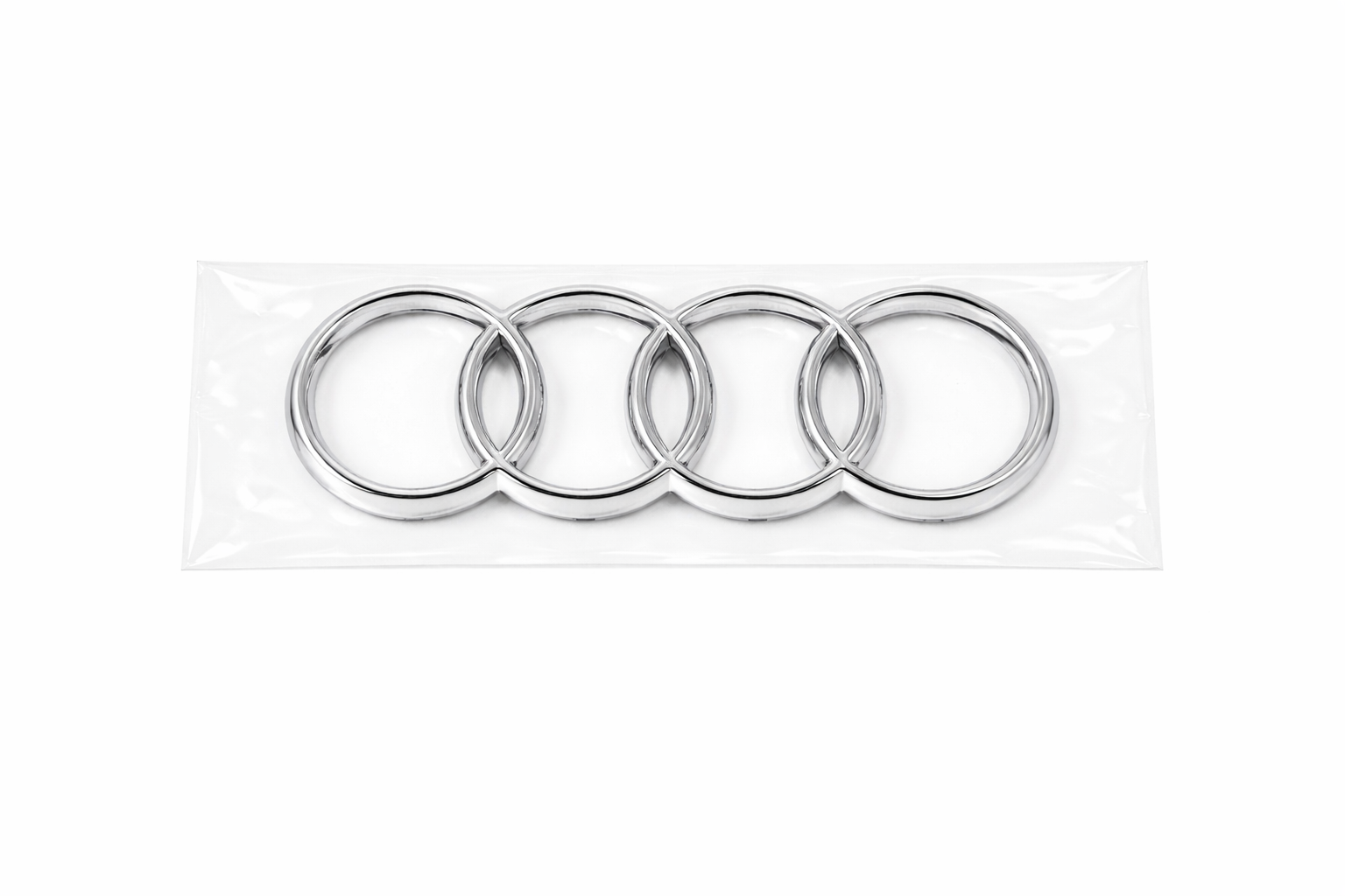 Audi logo voorzijde chrome