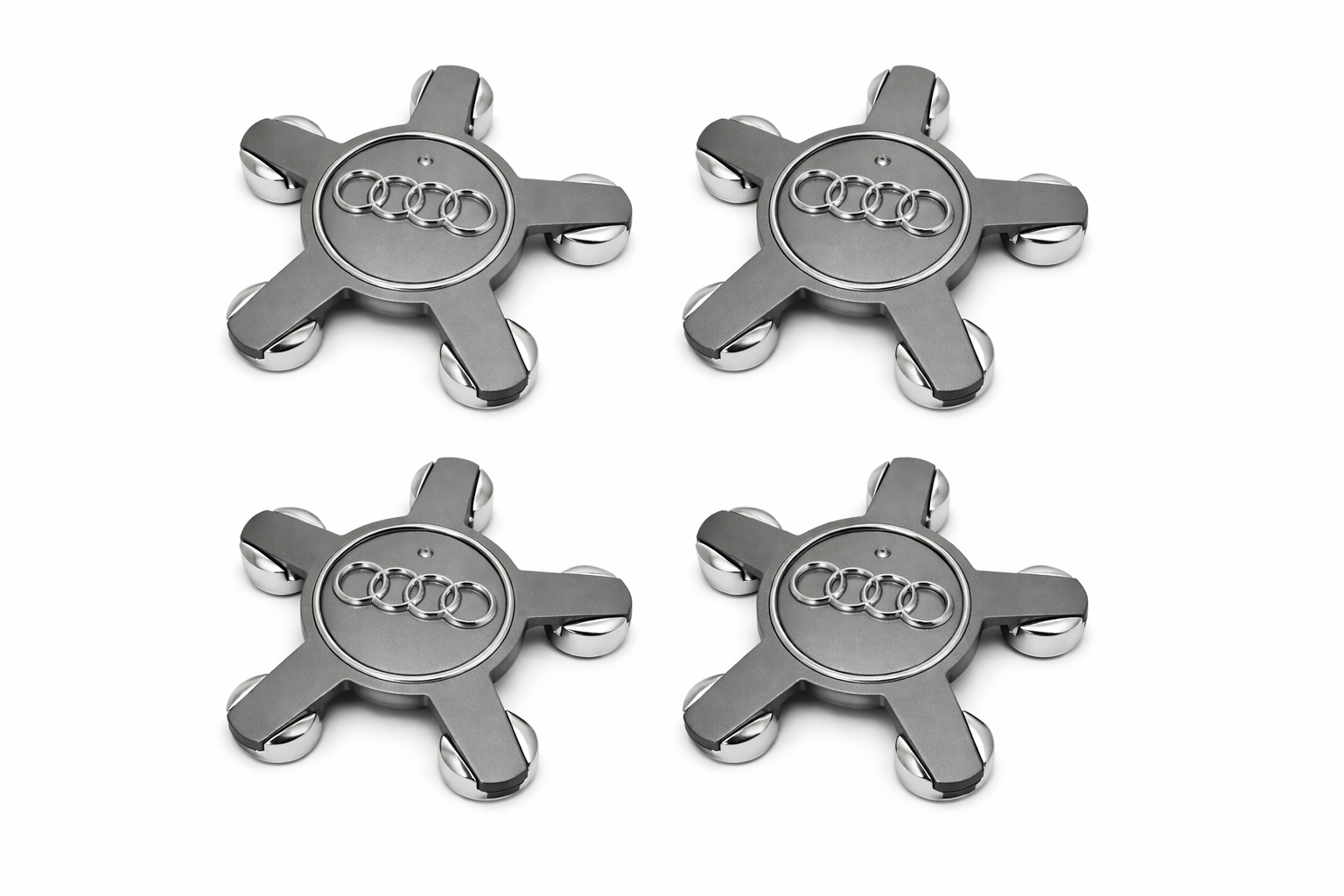 Audi naafdoppen voor aluminium velgen