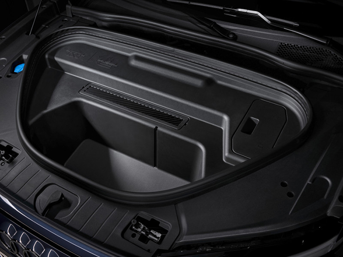 Audi Q6 e-tron opbergruimte onder de voorklep