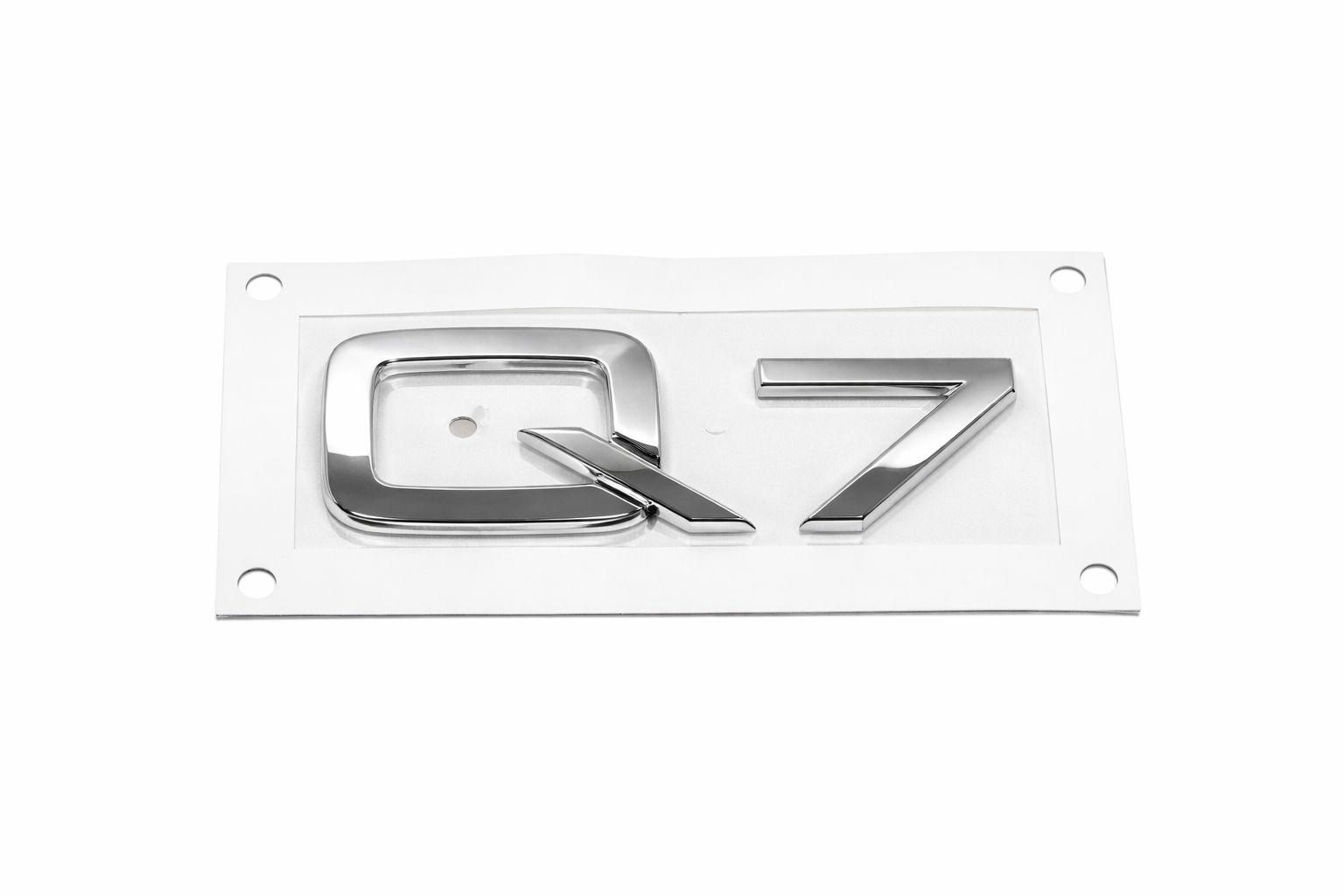 Audi Q7 (4L) embleem chrome achterzijde