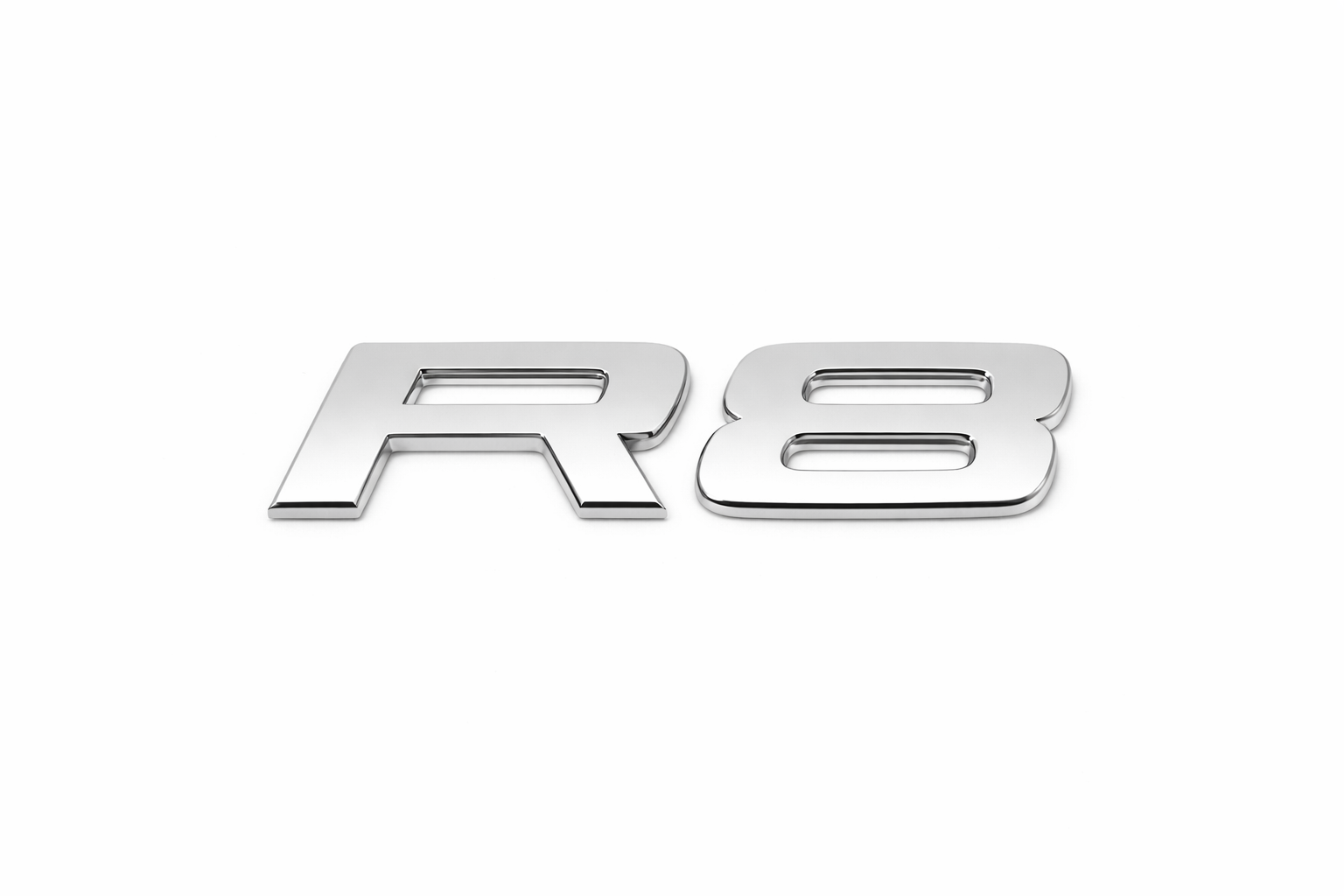 Audi R8 embleem achterzijde