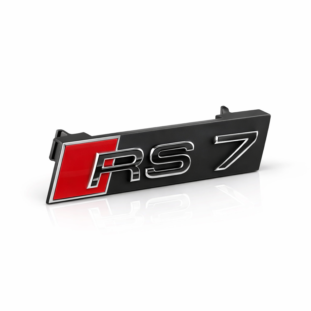 Audi RS7 grille embleem chroom