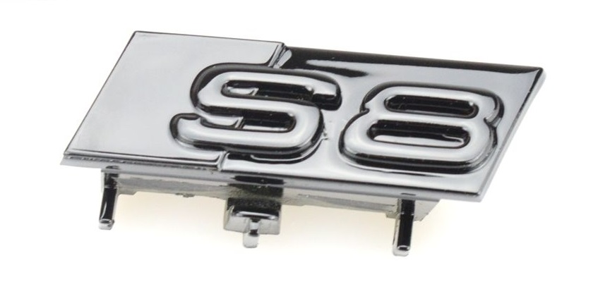 Audi S8 grille embleem zwart