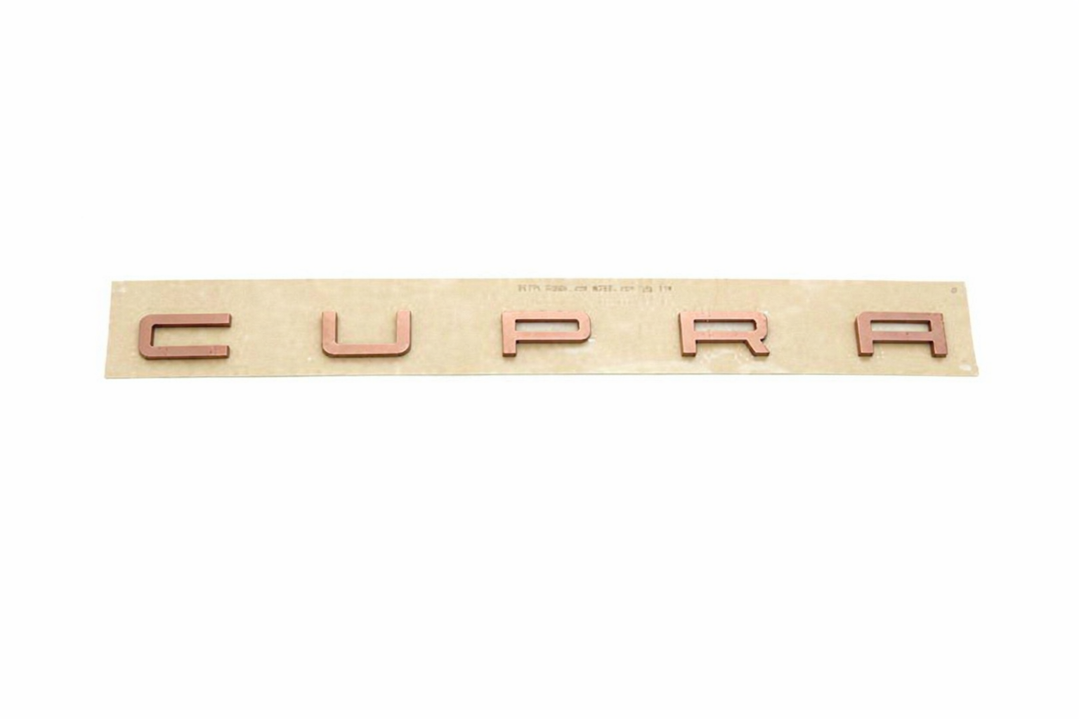 CUPRA embleem achterzijde (goud)