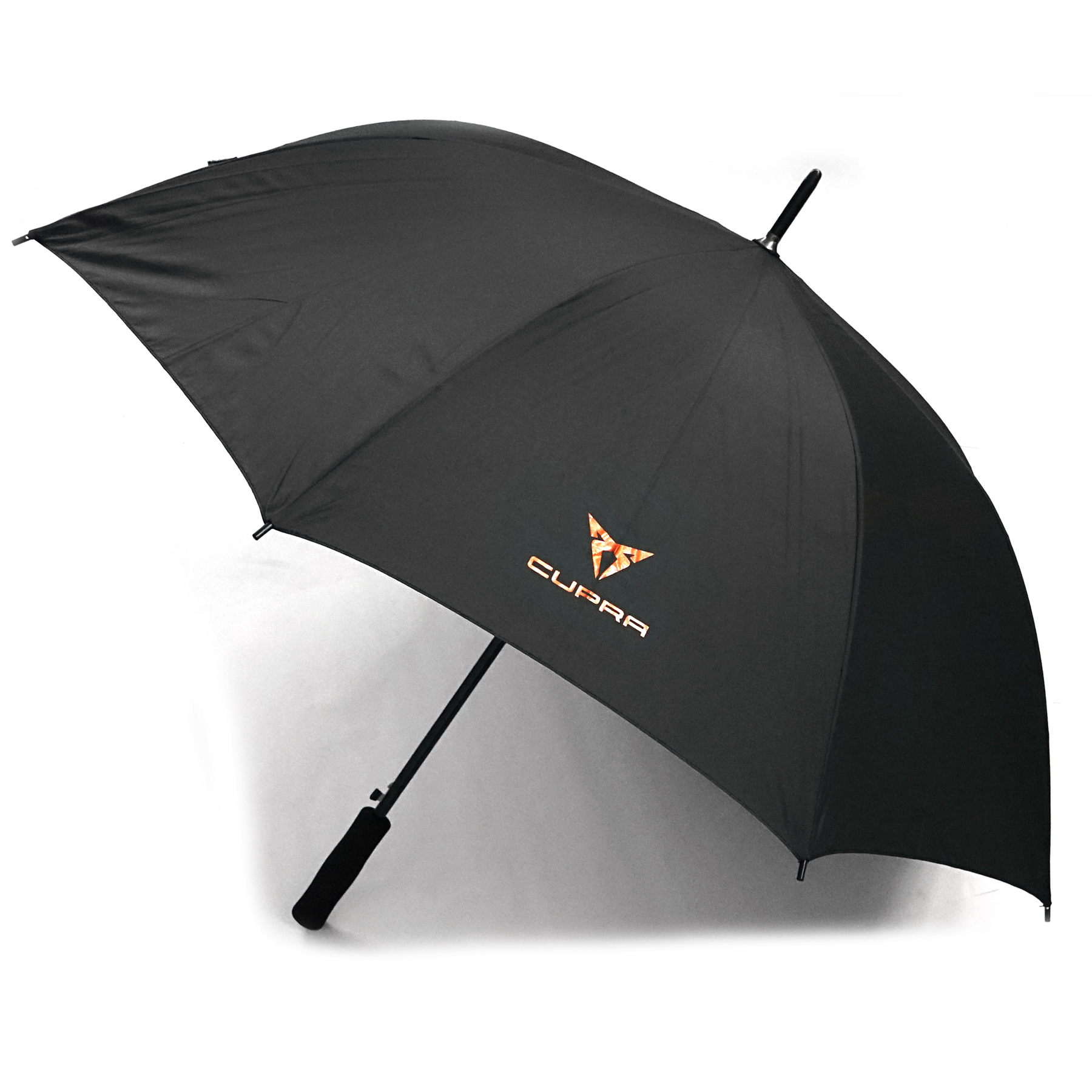 CUPRA paraplu zwart met CUPRA-logo