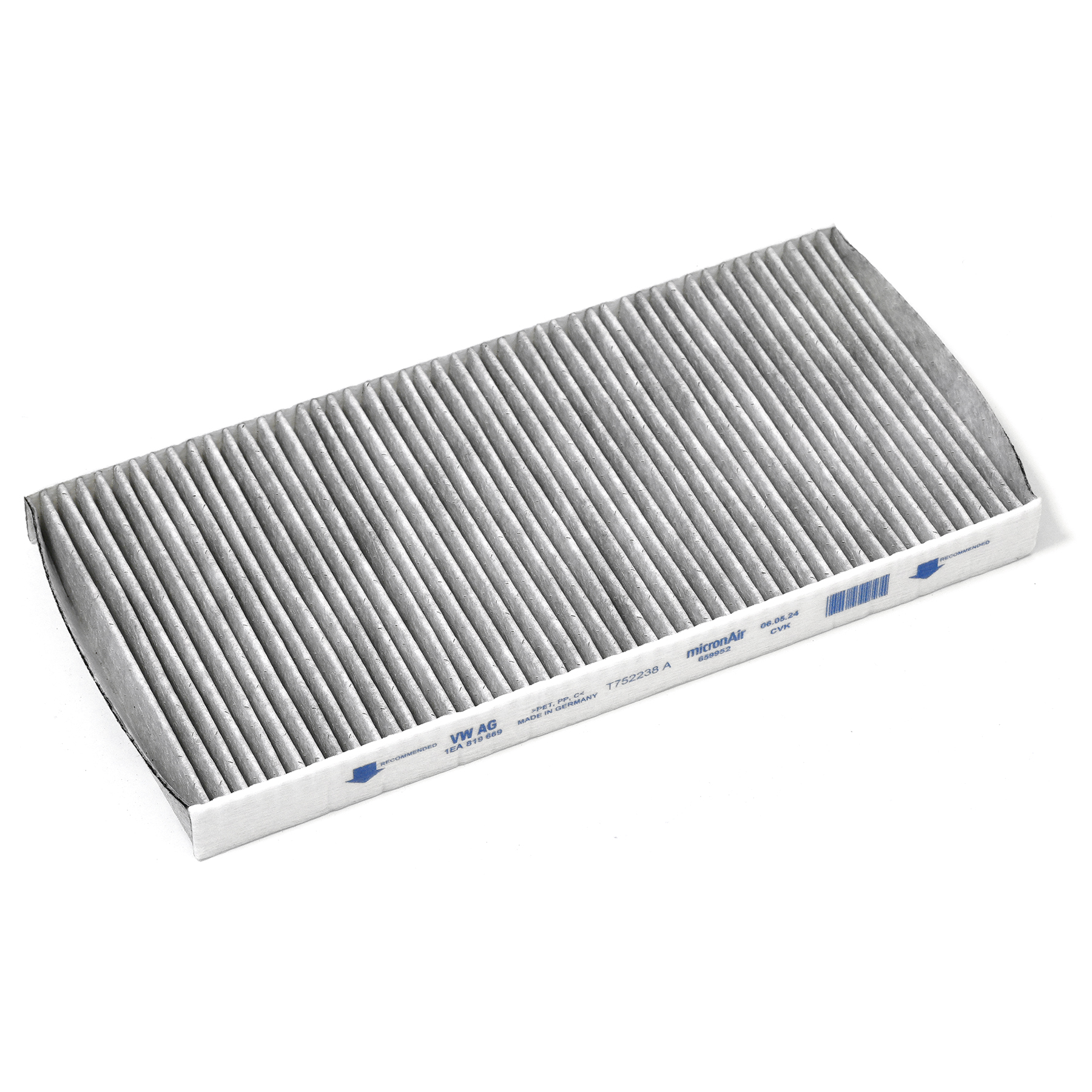 Origineel Volkswagen geur- en allergie interieurluchtfilter (MEB-platform)