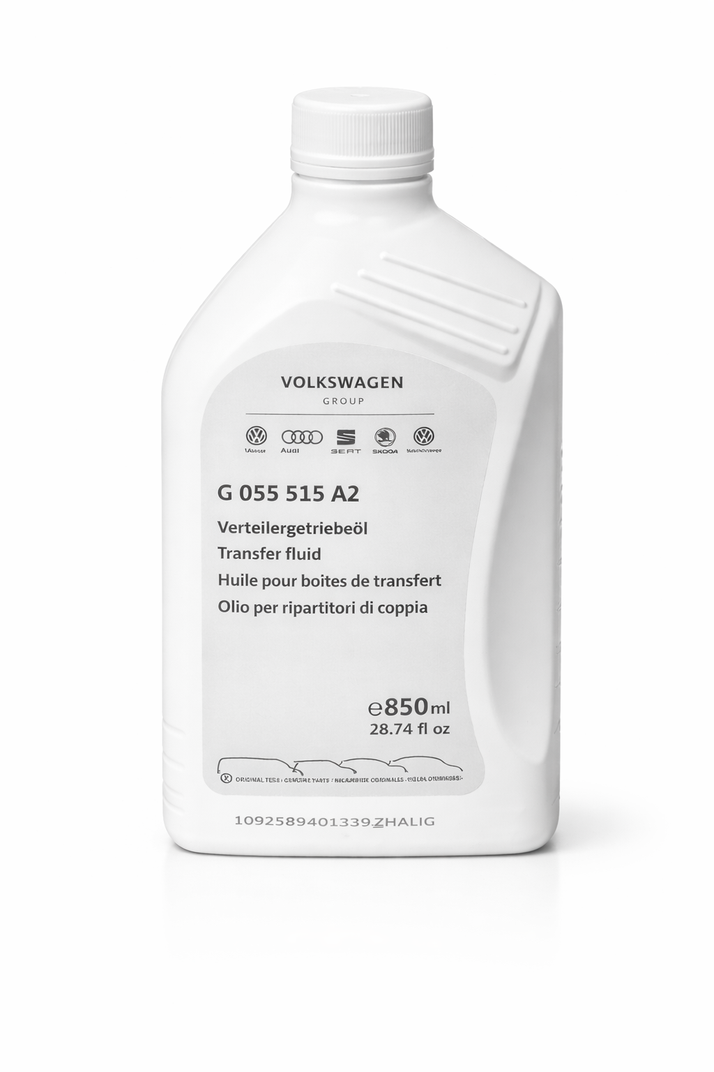 Originele Audi ATF-olie voor achteras (850ml)