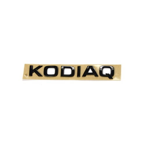 Škoda Kodiaq 1 (55A) typeaanduiding embleem achterzijde - zwart