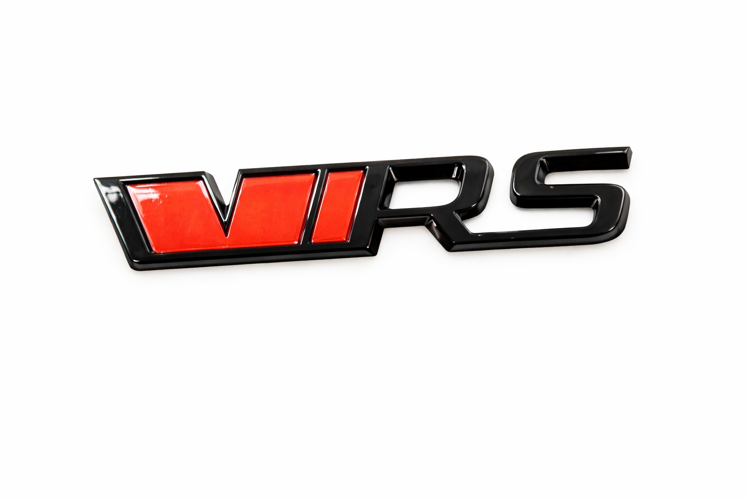 Škoda RS embleem zwart