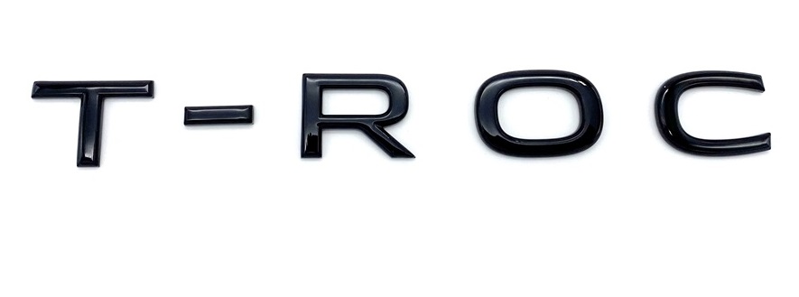 Volkswagen T-Roc (2G) embleem - zwart