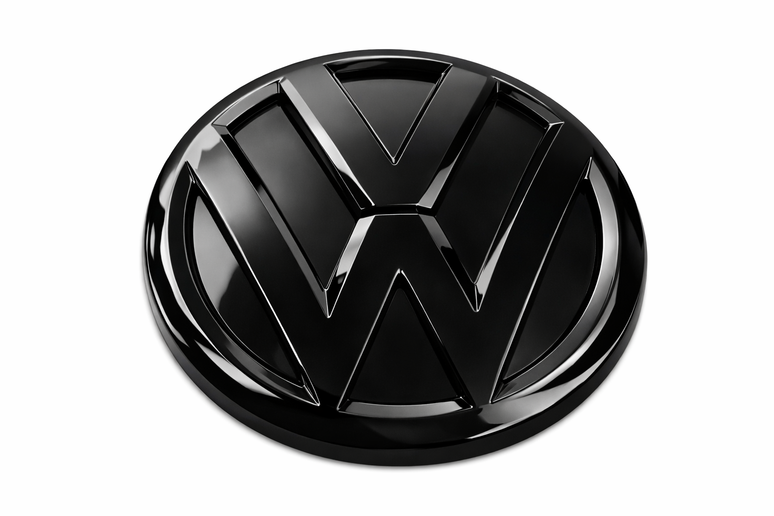 Volkswagen Caddy (SA) &amp; Transporter T6 / T6.1 zwart logo achterzijde