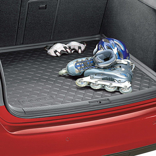 Volkswagen Golf 5/6 (1K/5K) rubber mat - bagageruimte